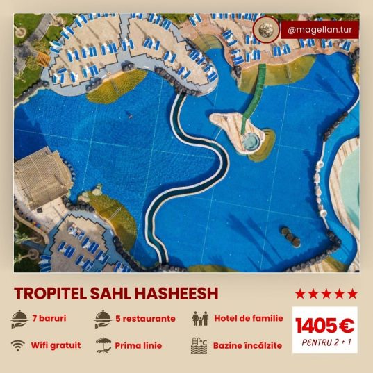 ⭐️TROPITEL SAHL HASHEESH 5*⭐️21.12.2024✅2AD-1175 €✅2AD+1CHD-1405 €✅2AD+2CHD-1630 €