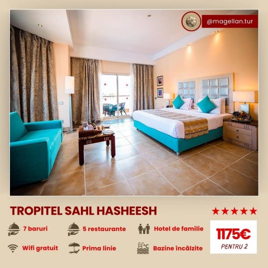 ⭐️TROPITEL SAHL HASHEESH 5*⭐️21.12.2024✅2AD-1175 €✅2AD+1CHD-1405 €✅2AD+2CHD-1630 €