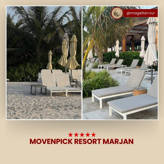 Aceleași Emirate doar că fără zgârie-nori 😍✅MOVENPICK RESORT MARJAN 5*