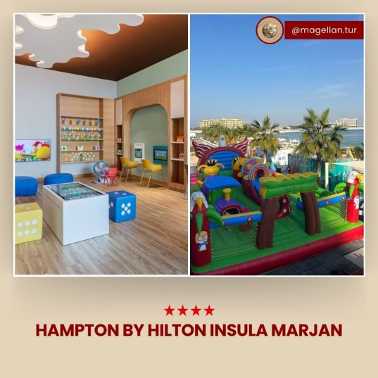 ⭐️HAMPTON BY HILTON INSULA MARJAN 4*Super oferta intr-un hotel nou pe prima linie in Emirate 😍