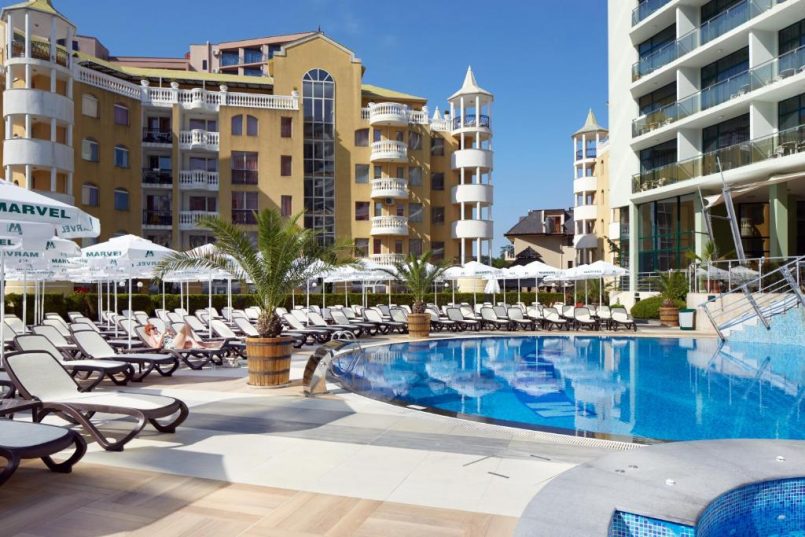 🇧🇬 Bulgaria, Sunny baech.Hotel Renovat cu sezlonguri gratuite la plaja!