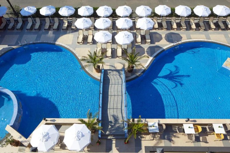 🌞 🌞 Болгария! Sunny Beach! Nobel Hotel 4★! Зонтики и шезлонги бесплатно! С 01.06! 💸 400 € 🍓😎